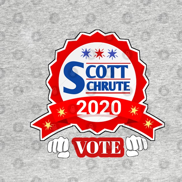 VOTE  2020 : The Office Scott Schrute 2020 Campaign by Rabie